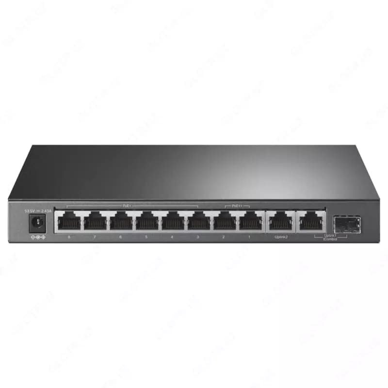 TL-SG1210PP 10-Port Gigabit Desktop Switch with 6-Port PoE+ and 2-Port PoE++ — 1