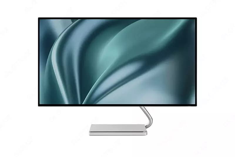 Монитор ”Lenovo” Q27q-20, 27″, IPS, 75Hz, 4mc, QHD 2560×1440, HDMI, Display Port (Арт. - 66EFGAC3EU) Серебристый — 2