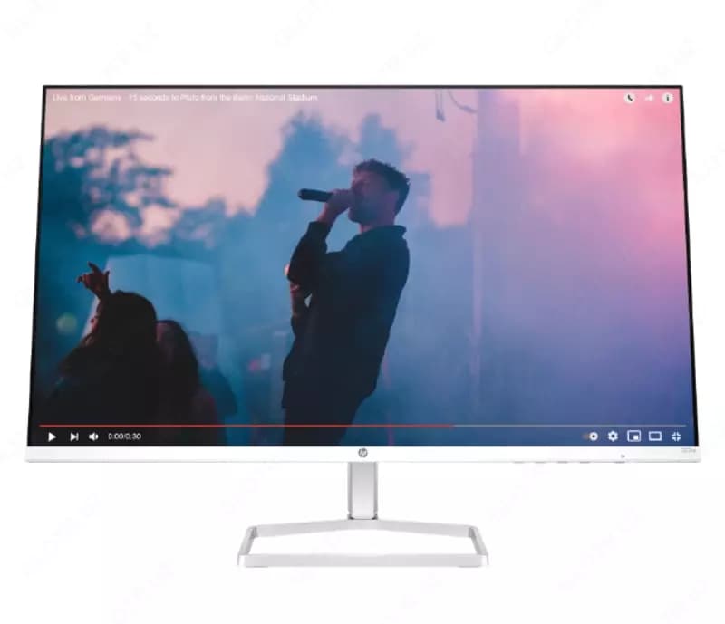 Монитор HP - 27” 527SA LED, IPS, 100Hz, 5mc, FHD (1920x1080), VGA+HDMI, Silver White (94F48E9) — 5