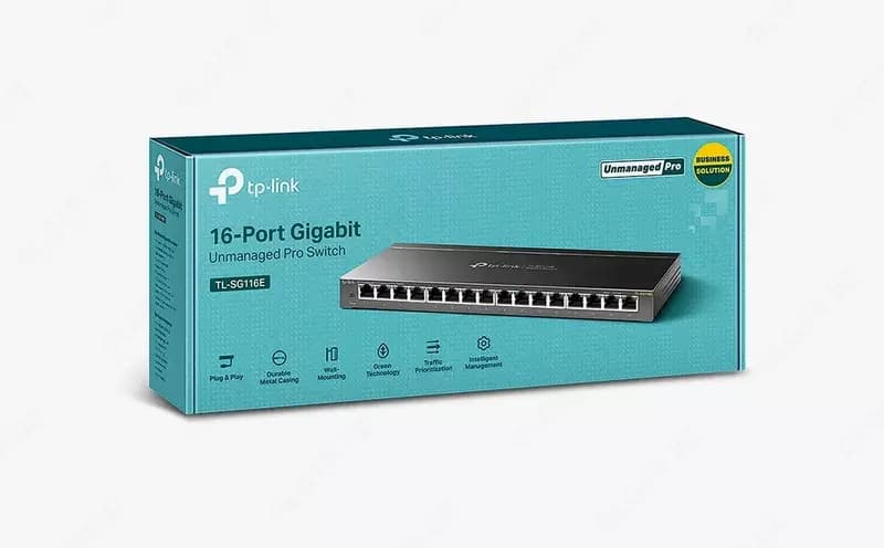 TP-Link Omada DS116GE 16-Port Gigabit Easy Smart Switch — 1