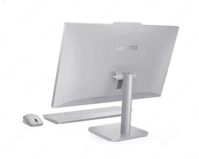 Моноблок Lenovo A100 AiO | 23.8" FHD IPS | i3-N305 | 8GB DDR4 | 512GB SSD | Wi-Fi 6 | Wrls MS+KB | Fixed Stand | No OS | Cloud Grey (white) — 5