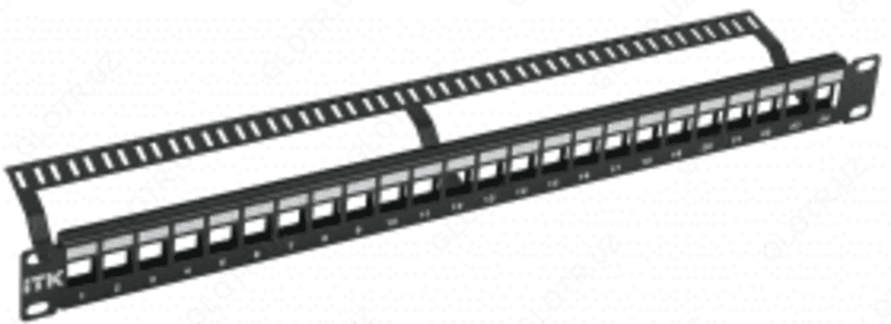 ITK 1U Модульная патч панель UTP 24 порта — 2