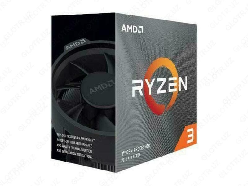 Процессор AMD Ryzen™ 3 3100 - 3.6 GHz/ 4 cores/8 threads/ 16 MB , No GPU, AM4 — 2