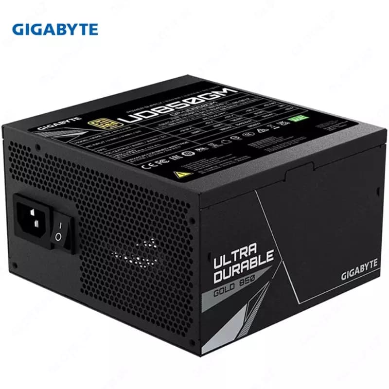 Блок питания Gigabyte UD850 850W, 120mm, 80 Plus Gold, Modular ATX Power Supply — 5