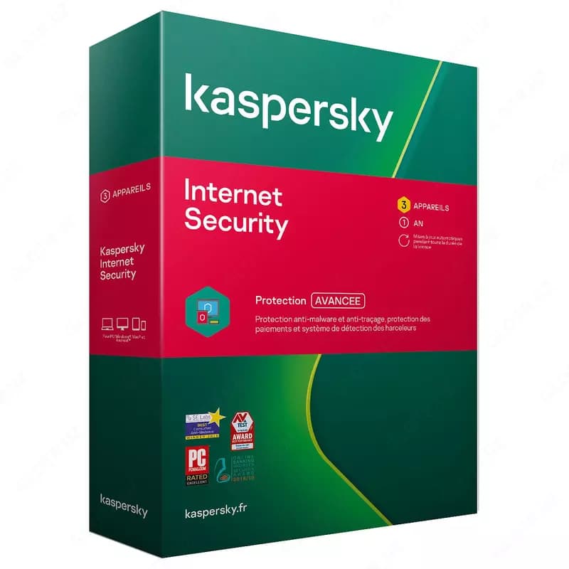 Антивирус Kasperskiy Internet Security 3 Device 1 year — 1