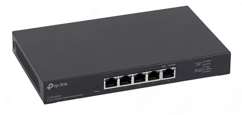 TL-SG105PP-M2 5-Port 2.5G Desktop Switch with 4-Port PoE++ — 2