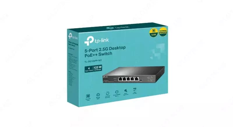 TL-SG105PP-M2 5-Port 2.5G Desktop Switch with 4-Port PoE++ — 3