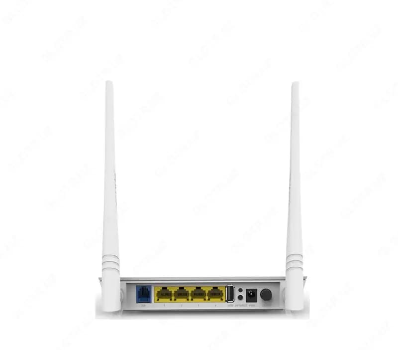 Wi-Fi роутер ”Tenda” D301, ADSL/Ethernet, 2 антенны (Арт. - 1753) Белый — 3