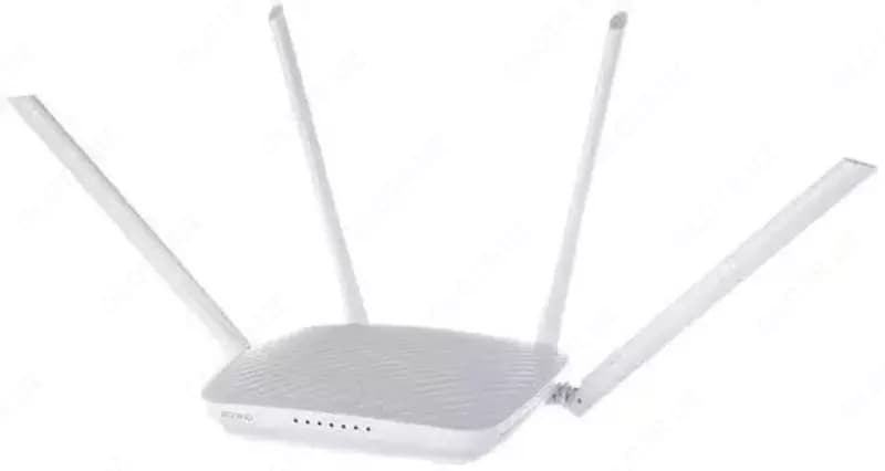 Wi-Fi роутер ”Tenda” F9, Ethernet, 4 антенны (Арт. - 17190) Белый — 2