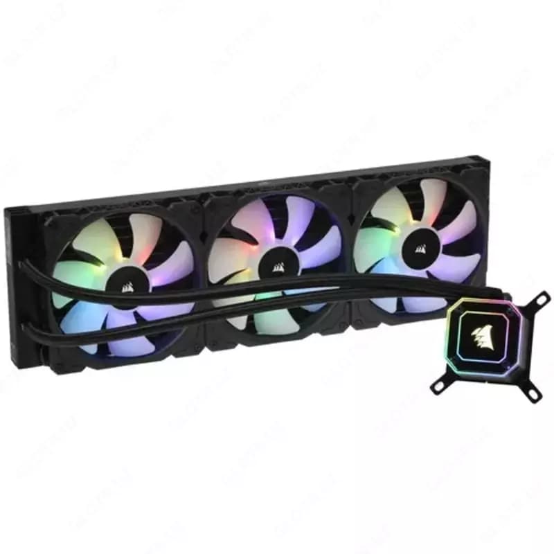 Система охлаждения Corsair iCUE H170i Elite Capellix 420mm (LGA1700) — 1