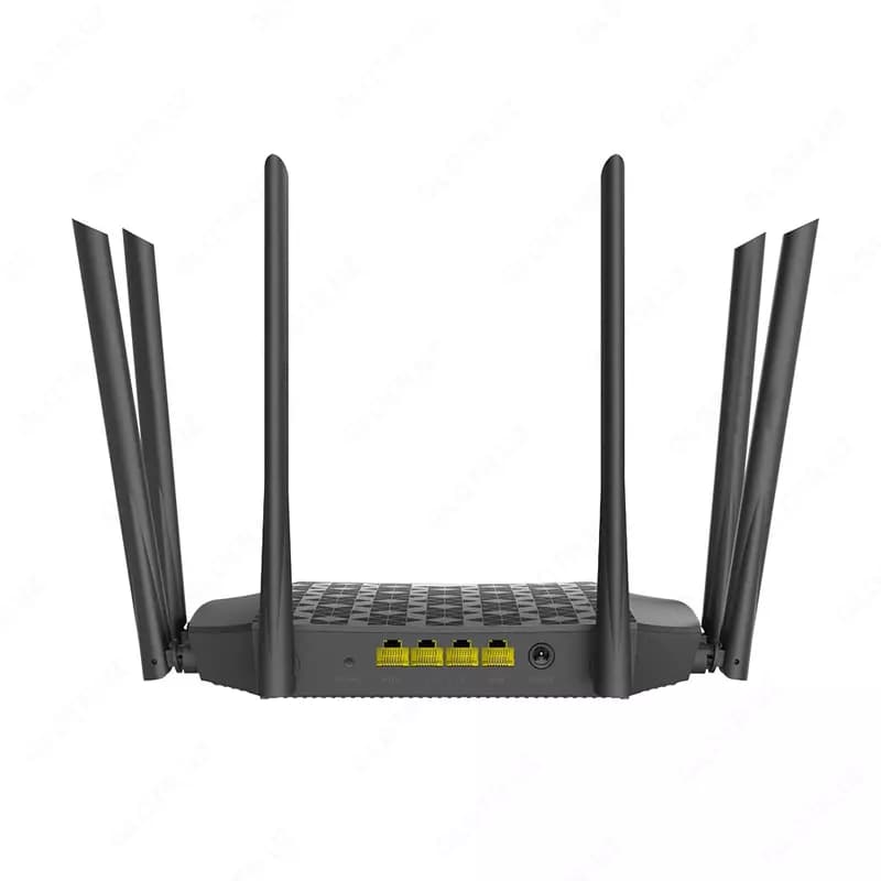Двухдиапазонный Wi-Fi роутер (гигабитный) ”Tenda” AC21, 6 антенн (Арт. - 17375) Черный — 3