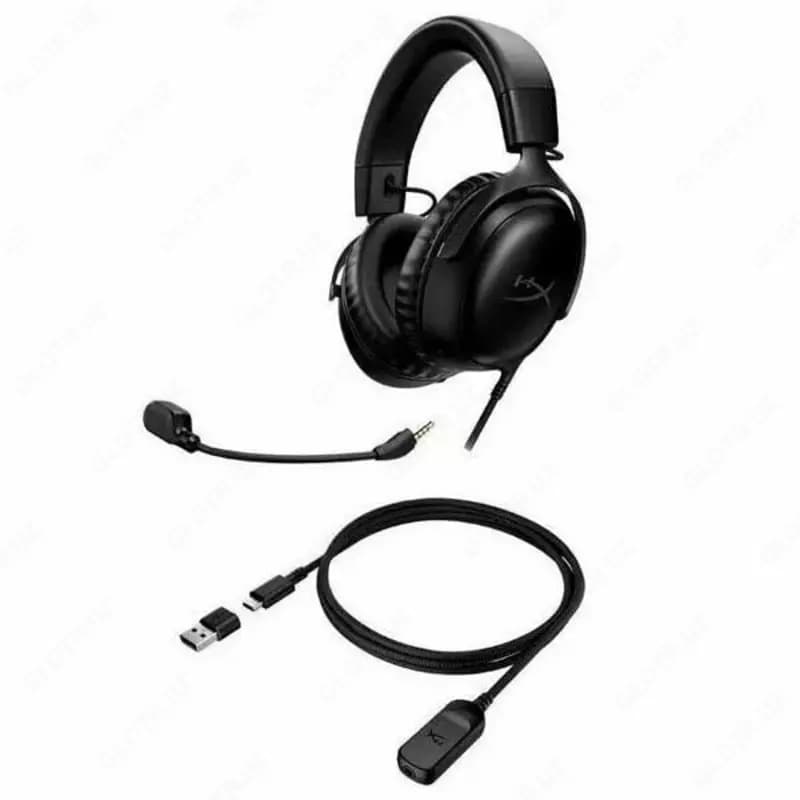 Игровые наушники (проводные) ”HyperX” Cloud III Black (Арт. - 727A8AA) — 3