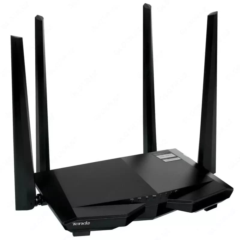 Двухдиапазонный Wi-Fi роутер (гигабитный) ”Tenda” AC6 Ethernet, 4 антенны (Арт. - 17154) Черный — 2
