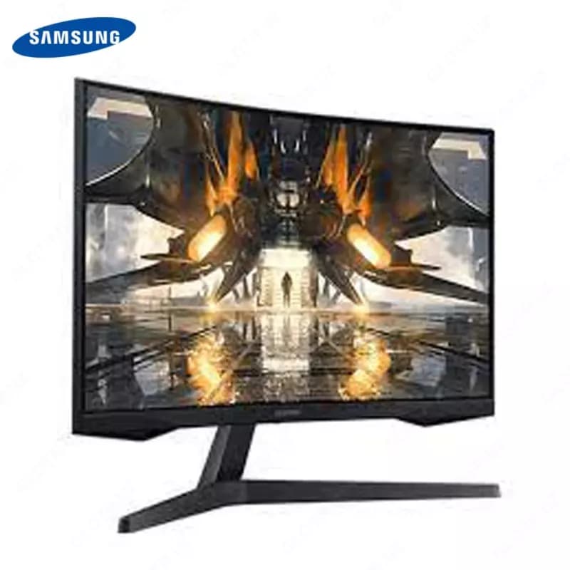 Монитор Samsung - 27” LS27AG500EMXUE Odyssey G5 Gaming Monitor, IPS, 165Hz, 1mc, QHD (2560x1440), HDMI+DP, Black — 2