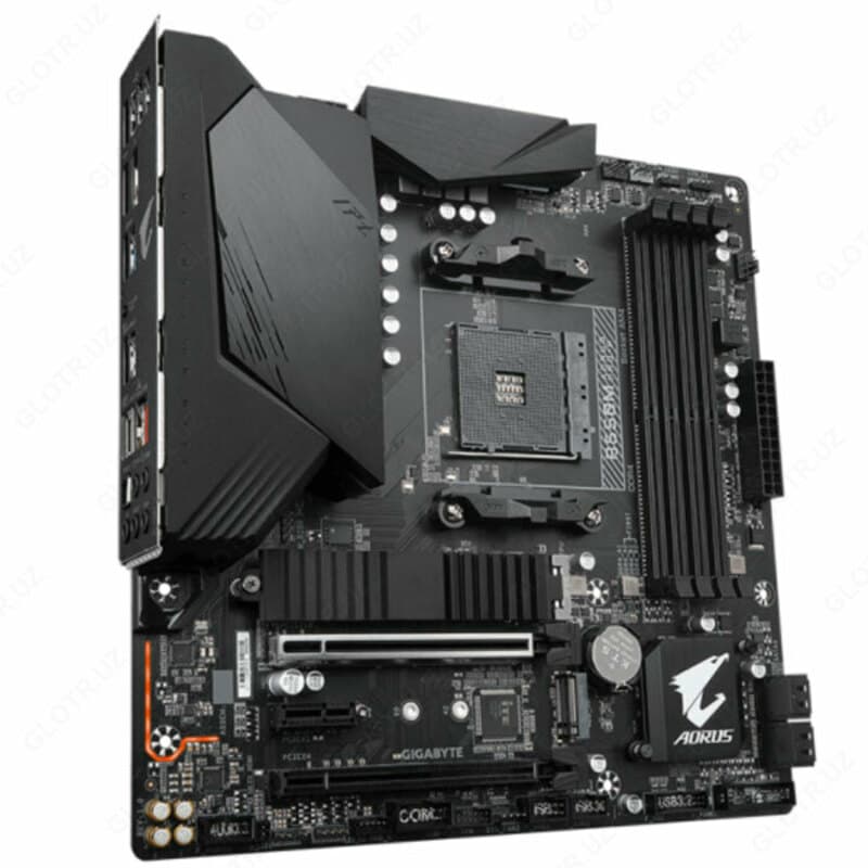 Материнская плата MB Gigabyte AMD AM4 B550M AORUS PRO-P DDR4 — 2