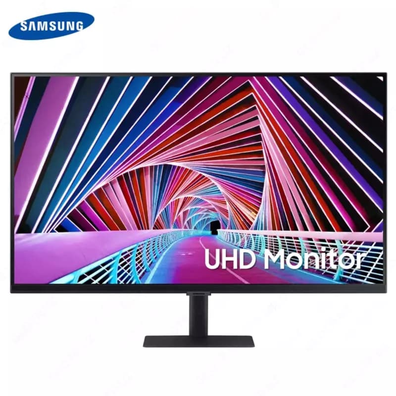 Монитор Samsung - 27” LS27A700NWM Monitor, IPS, 60Hz, 5mc, UHD (3840x2160), HDMI+DP, Black — 1