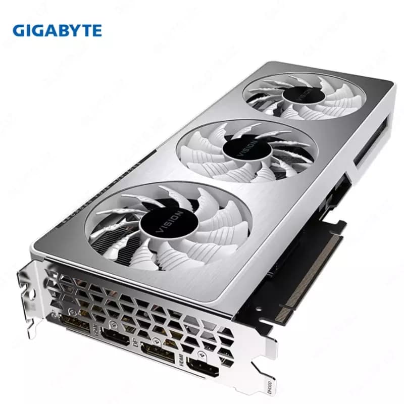 Видеокарта Gigabyte - 8GB GeForce RTX 3060Ti VISION OC GV-N306TVISION OC-8GD — 4