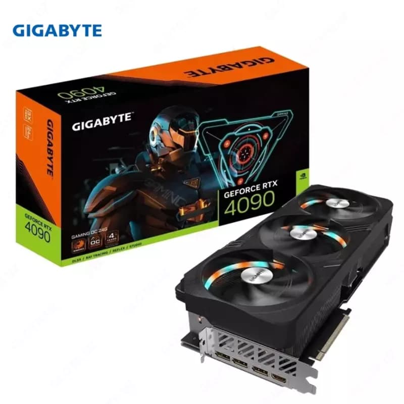 Видеокарта Gigabyte - 24GB GeForce RTX4090 GAMING OC GV-N4090GAMING OC-24GD — 1