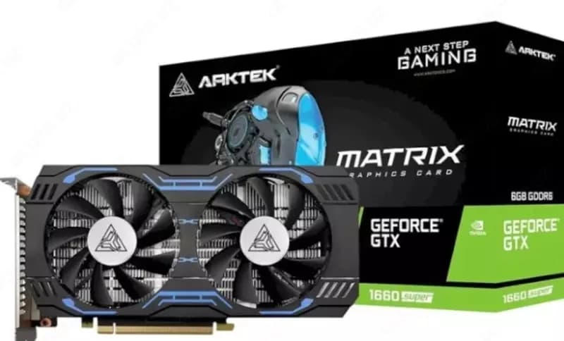 Видеокарта Arktek - 6GB GeForce GTX1660 Super 192Bits GDDR6. — 1