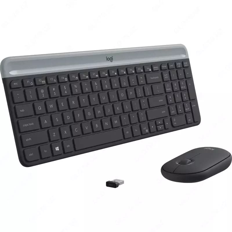 Комплект клавиатура и мышь беспроводная Logitech MK470 Slim — 1