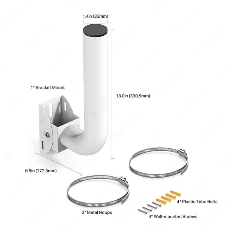 TL-APM200 Pole/Wall Mount Kit for Outdoor Access Point — 1
