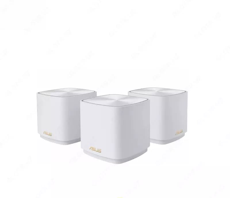 Wi-Fi mesh система ”ASUS” ZenWiFi XD4 PLUS, 3PK/ White/ 90IG07M0-MO3C40 (Арт. - 17522) — 1