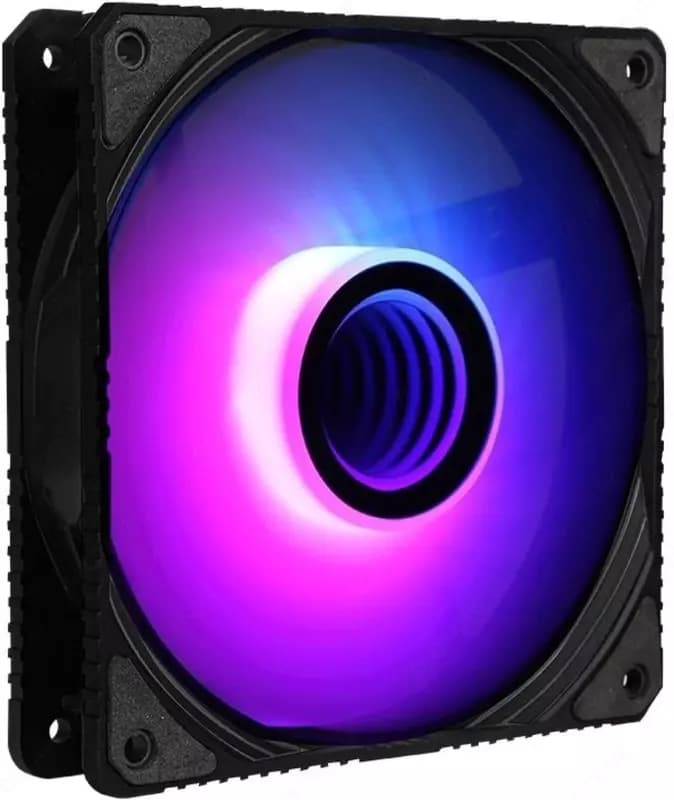 Корпусный вентилятор 2E Gaming Air Cool Infinity ACF120IW-ARGB, 120mm, 1200rpm, 3pin, 3pin+5VAura, 23dBa — 2
