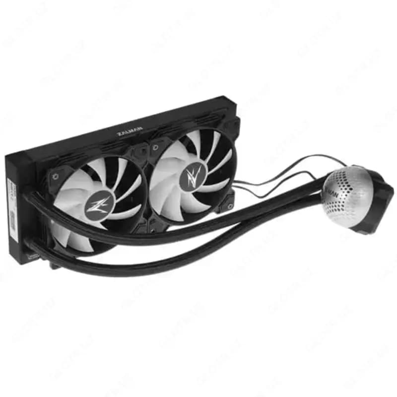 Система жидкостного охлаждения ”Zalman” ALPHA 24, ARGB, 2х120 мм (Арт. - ALPHA24Black) Черный — 1