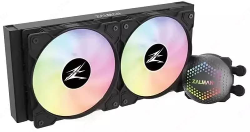 Система жидкостного охлаждения ”Zalman” ALPHA 24, ARGB, 2х120 мм (Арт. - ALPHA24Black) Черный — 2