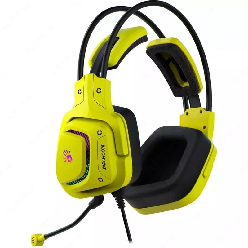 Компьютерные наушники A4Tech Bloody G575 Punk Yellow — 1