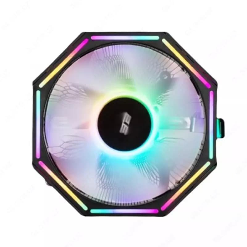 Процессорный кулер 2E GAMING Air Cool AC120ZP RGB LGA1700, 1200, 115x, 775, AM5, AM4, AM3, AM3+, AM2, AM2+, FM2, FM1 4pin RGB TDP 95W — 1