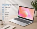 Ноутбук HP LAPTOP 15-FD0912TU / CORE 5-120U / DDR5 8GB / SSD 512GB / 15.6 FHD / BACKLIT / SILVER