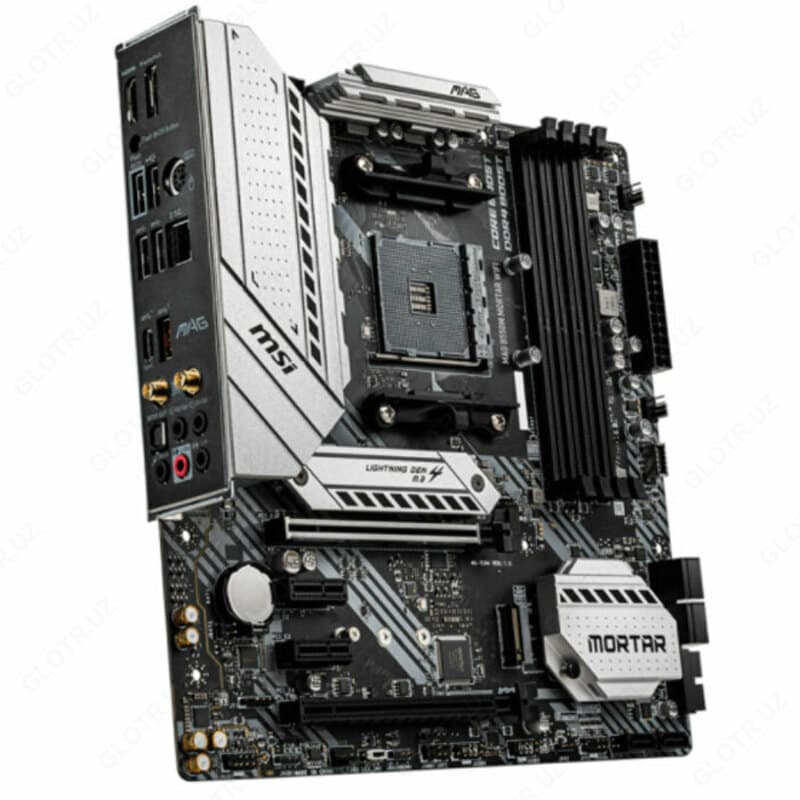 Материнская плата MB MSI AMD AM4 MAG B550M MORTAR WiFi DDR4 — 3