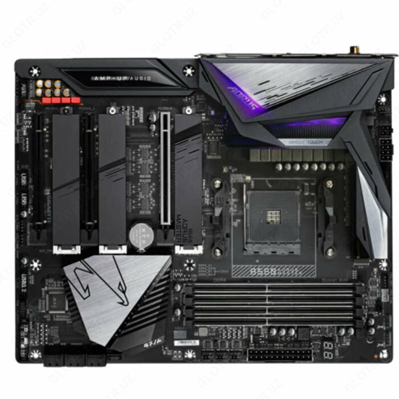 Материнская плата MB Gigabyte AMD AM4 B550 AORUS Master DDR4 — 1