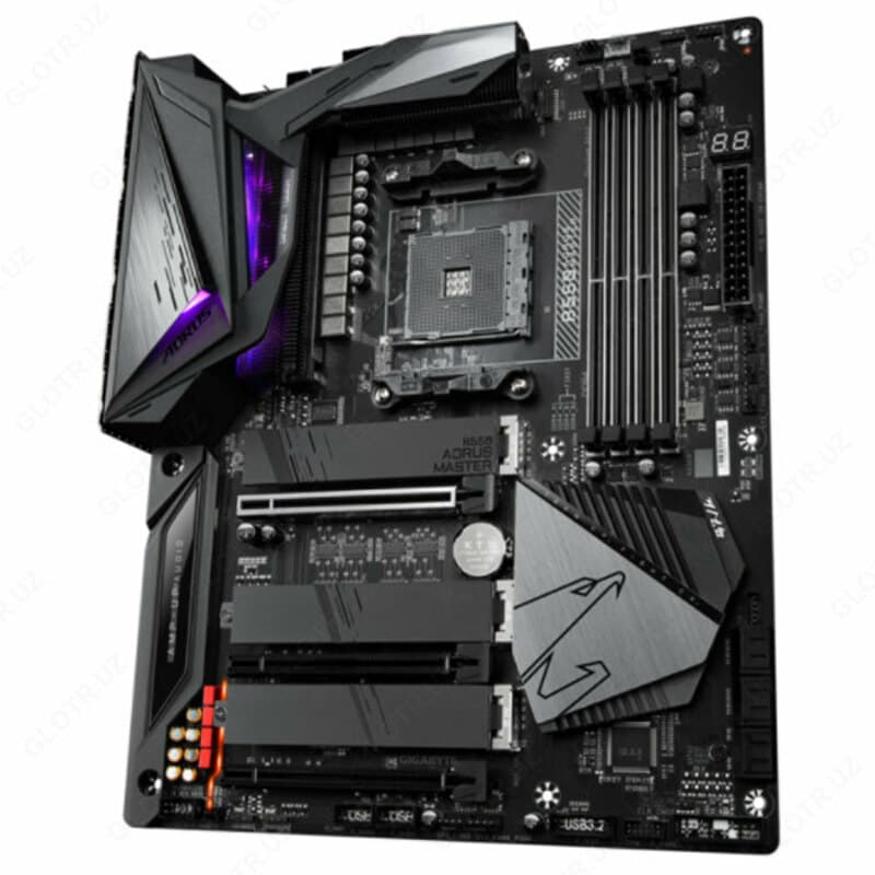 Материнская плата MB Gigabyte AMD AM4 B550 AORUS Master DDR4 — 3