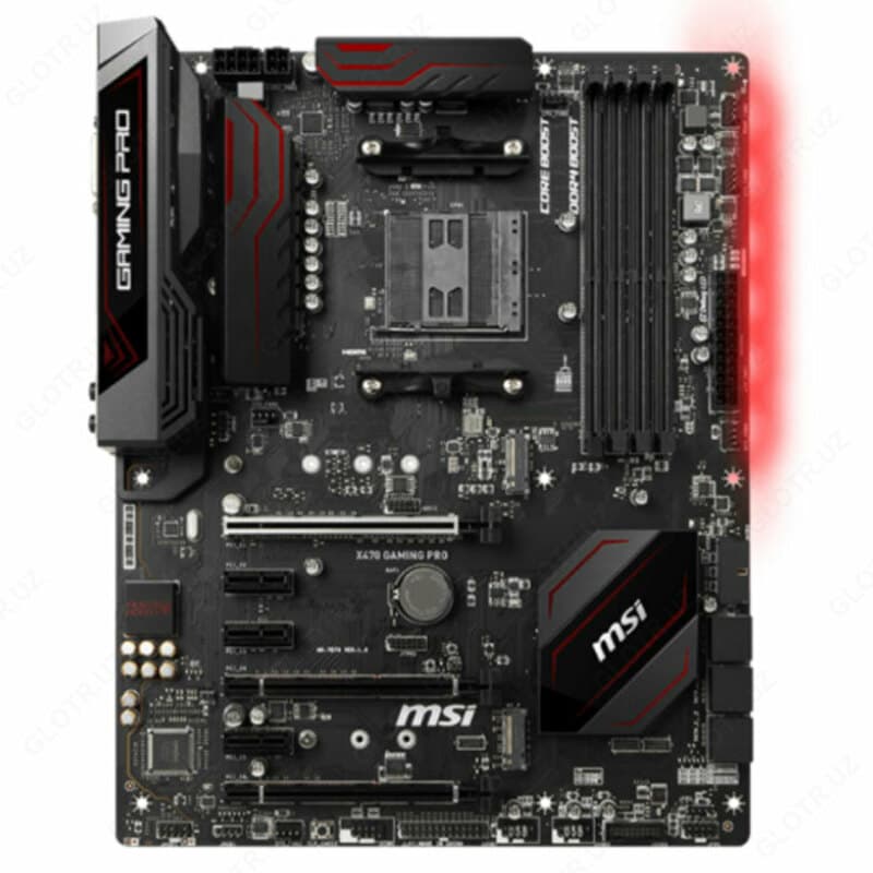 Материнская плата MB MSI AMD AM4 X470 Gaming Pro DDR4 — 1