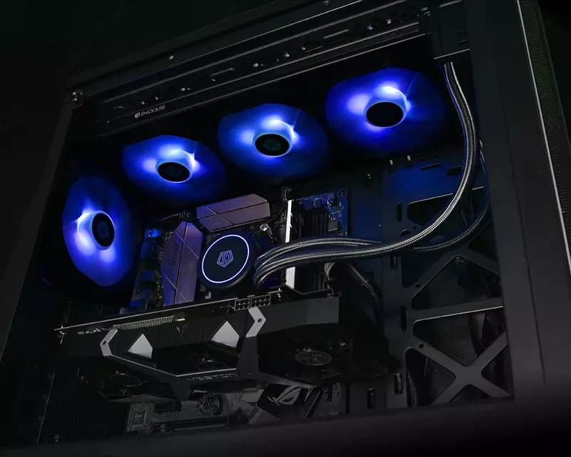 Система водяного охлаждения ID Cooling AURAFLOW X 360 — 4