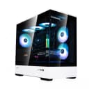 Корпус Zalman P30 без БП, 1xUSB3.0, 1xUSBType-C, 3x120мм ARGB, VGA 420мм, LCS ready, TG Side Panel, mATX, чёрный/белый,P30BW