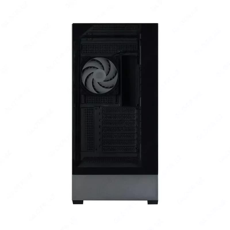 Корпус Zalman P40 Prism без БП, 2xUSB3.0, 1xUSBType-C, 1x120мм ARGB, VGA ___мм, LCS ready, TG 3x Panels, ATX, чёрный,P40PRISMBLACK — 3