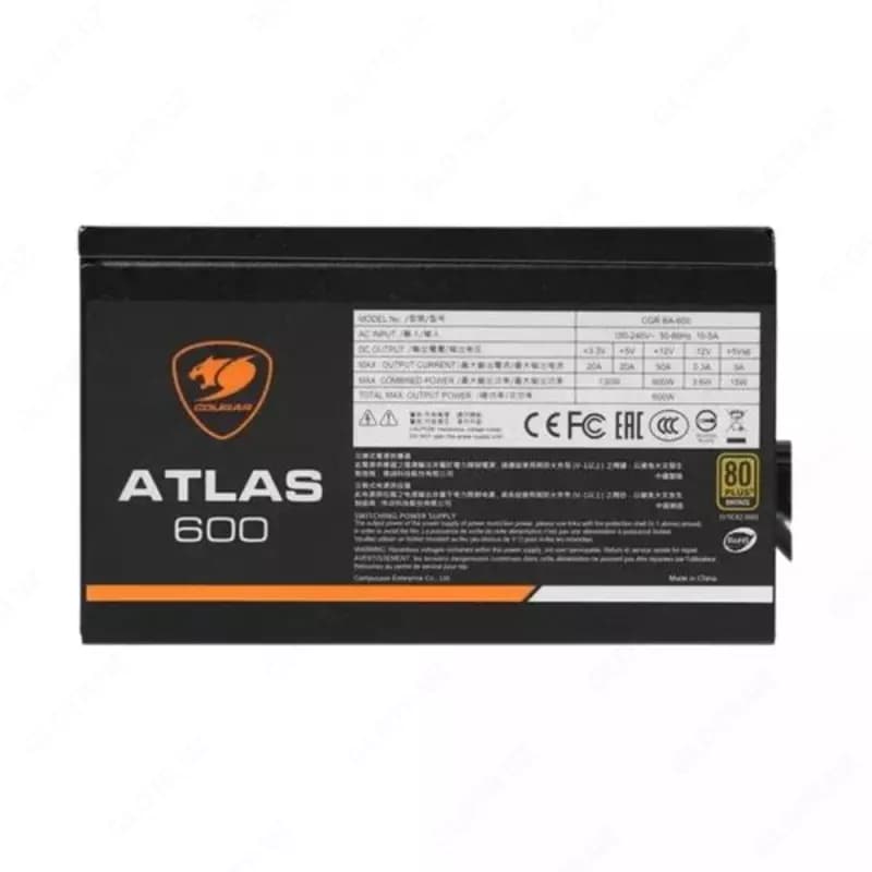 Блок питания Cougar Atlas 600 — 3