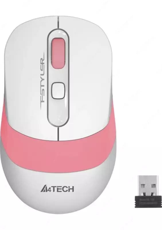 Мышь беспроводная A4Tech FG10 Pink — 1