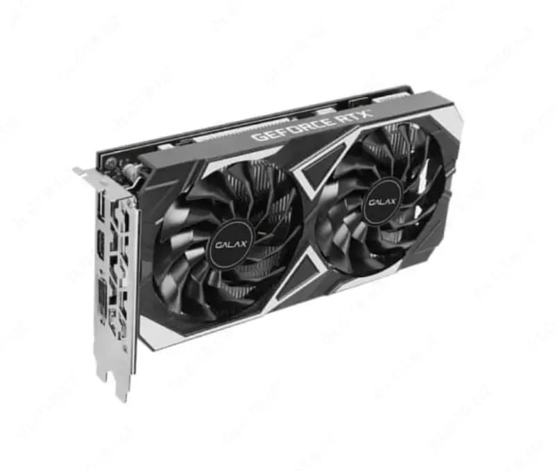 Видеокарта Galax - 6GB GeForce RTX3050 A76L Black EX GDDR6 — 3