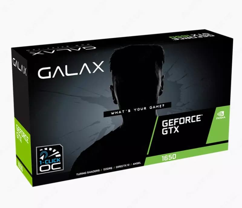 Видеокарта Galax - 4GB GeForce GTX1650 128Bit GDDR5 — 5
