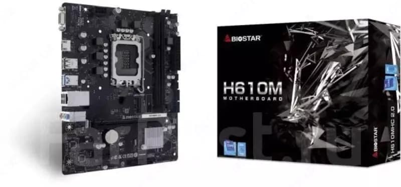 Материнская плата ”BIOSTAR” H610MHC D4 2.0, форм-фактор microATX (Арт. - 03547) — 1
