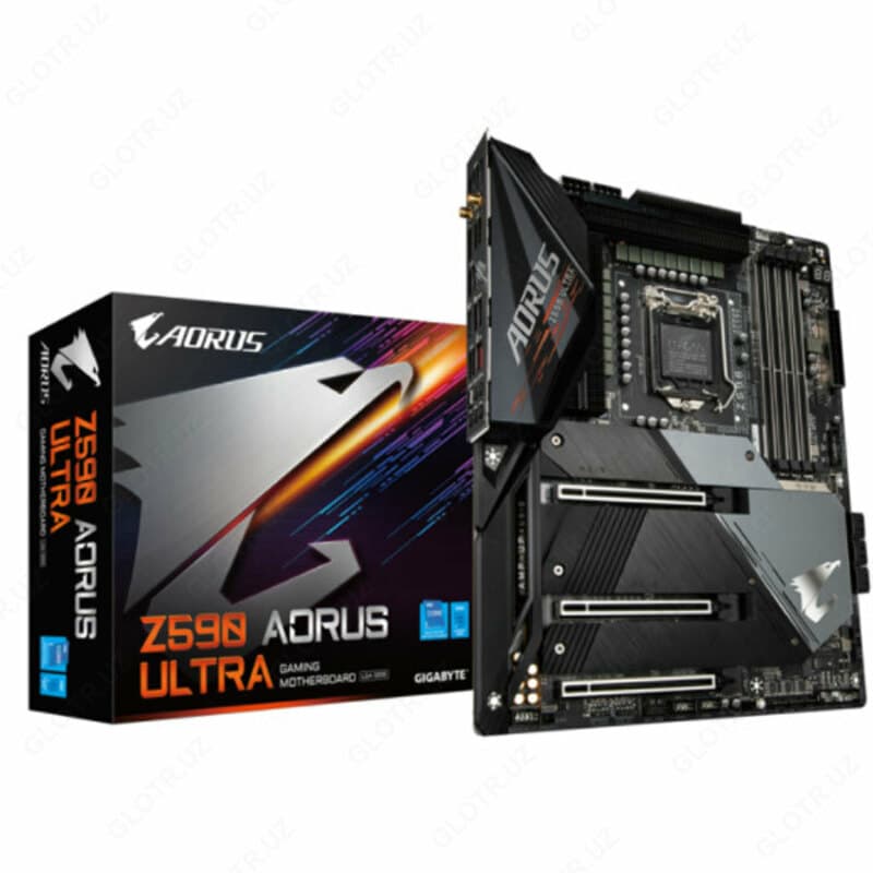 Материнская плата MB Gigabyte Z590 AORUS ULTRA DDR4 LGA1200 — 1