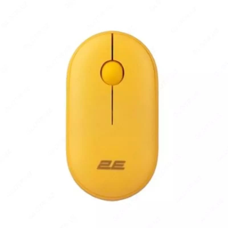 Mouse 2E MF300 Silent WL BT Sunny yellow — 1