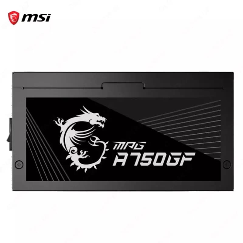 Блок питания MSI MPG A750GF, 80 Plus Gold, Modular, 750 Watt Power Supply, 100% All Japanese 105°C Capacitor — 4