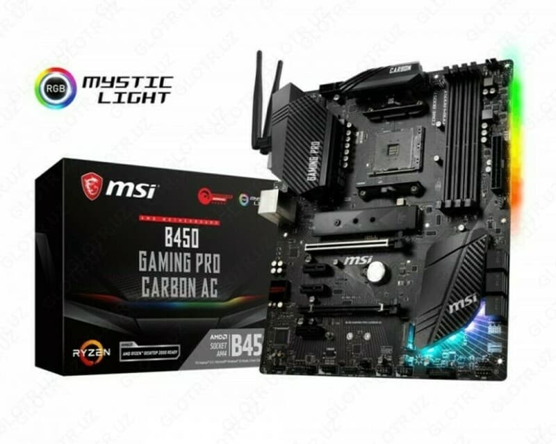 MB MSI AMD AM4 B450 Gaming Pro Carbon AC — 2