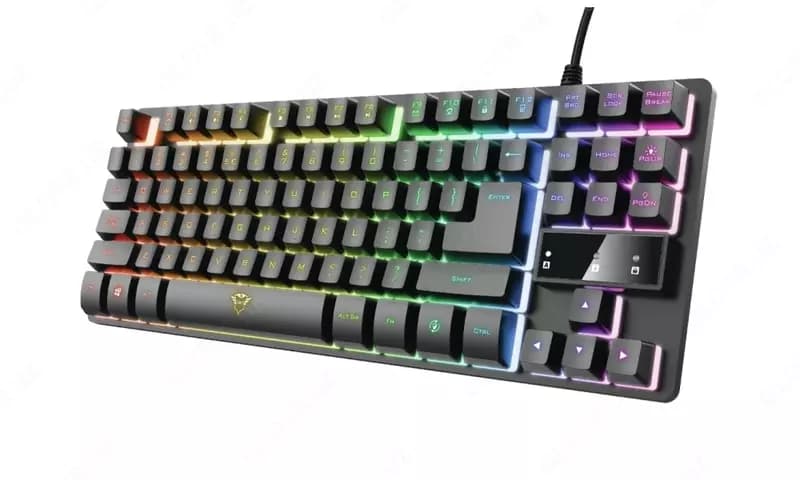 Клавиатура игровая Trust GXT 833 Thado TKL Illuminated Gaming Keyboard — 3