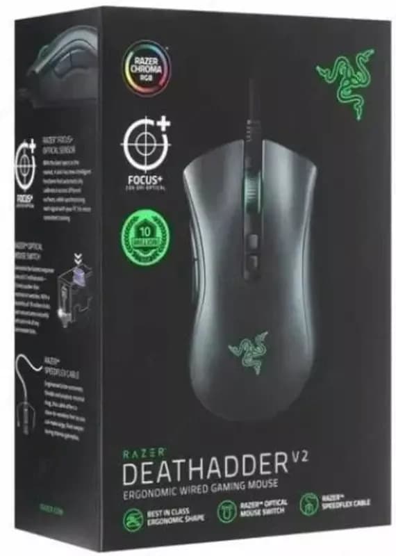 Razer Mouse DeathAdder V2 X Hyperspeed, WL/BT, black — 5